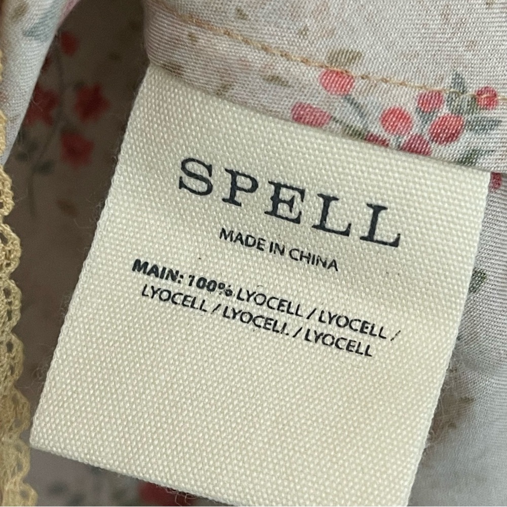 Spell Fleur Bias Skirt Butterscotch Size XS - Picture 5 of 5